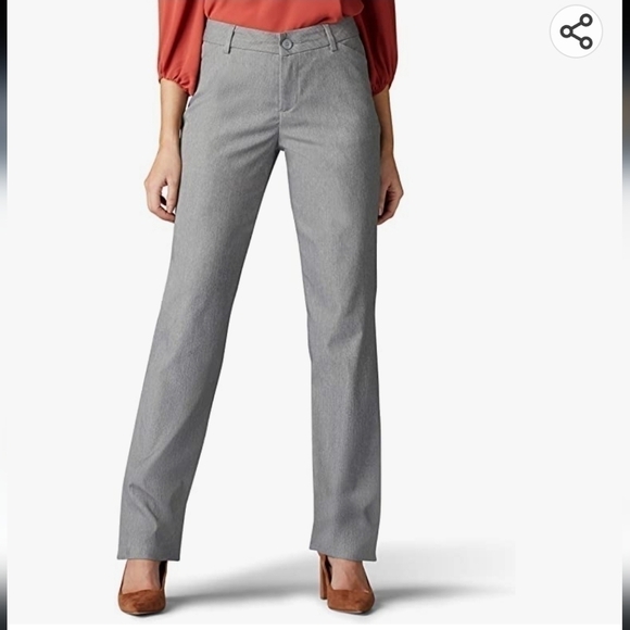 Lee Pants - Lee Relaxed Fit Straight Leg Mid-rise Pant, Size 18
